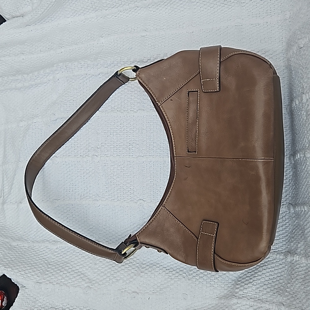 Wilson's brown leather bag - Picture 4 of 7
